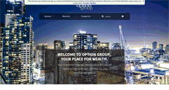 Desktop Screenshot of optiongroup.com.au